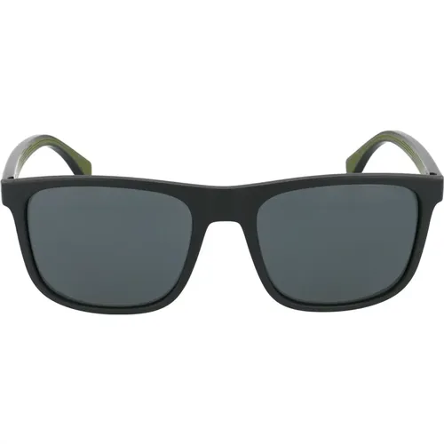 Stylish Sunglasses 0Ea4129 , male, Sizes: 56 MM - Emporio Armani - Modalova