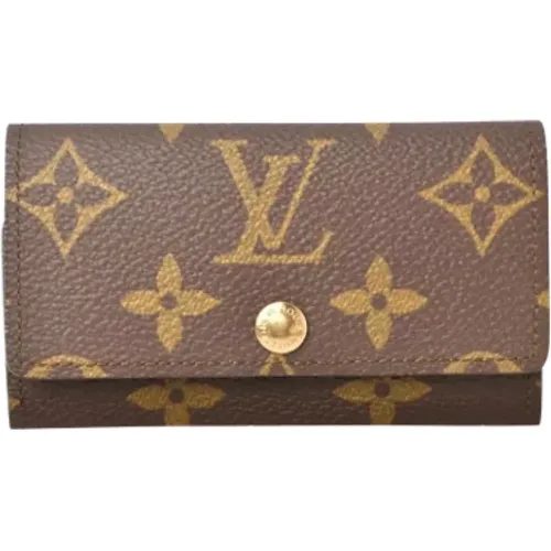 Pre-owned Accessories, male, , Size: ONE SIZE Pre-owned Canvas key-holders - Louis Vuitton Vintage - Modalova