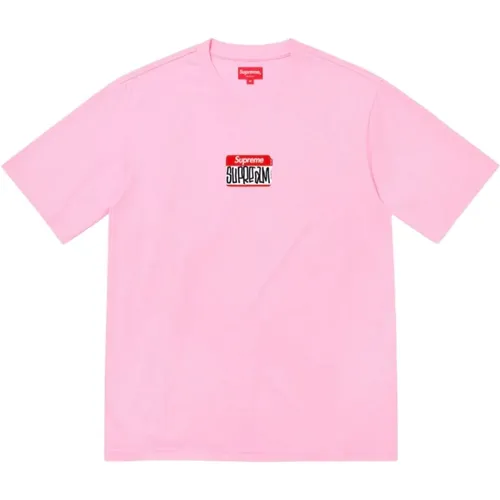 Limitierte Auflage Gonz Nametag Top Rosa - Supreme - Modalova