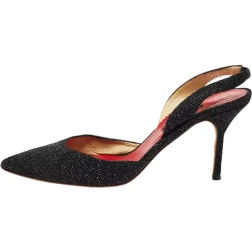 Pre-owned Suede heels , female, Sizes: 6 UK - Carolina Herrera Pre-owned - Modalova