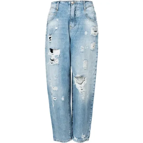 Vintage Carrot Jeans , Damen, Größe: W25 - pinko - Modalova