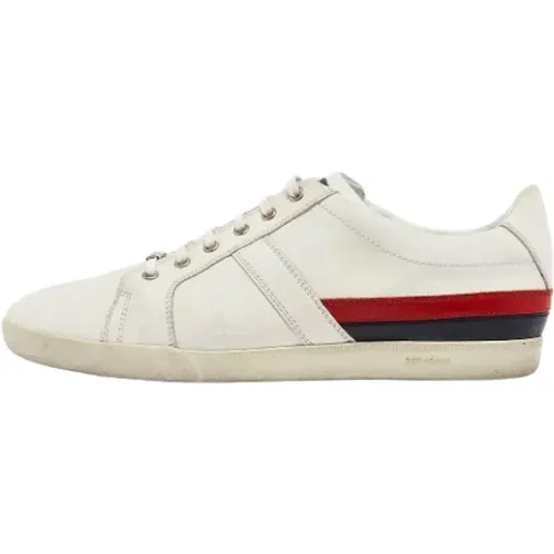 Pre-owned Sneakers, male, , Size: 12 US Pre-owned Leather sneakers - Dior Vintage - Modalova