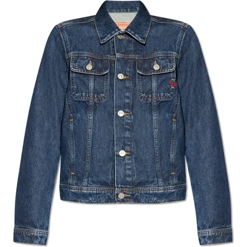 De-Bonny denim jacket , female, Sizes: S, L, M - Diesel - Modalova