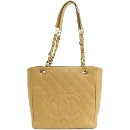 Pre-owned Tote Bags, female, , Size: ONE SIZE Pre-owned Leather totes - Chanel Vintage - Modalova