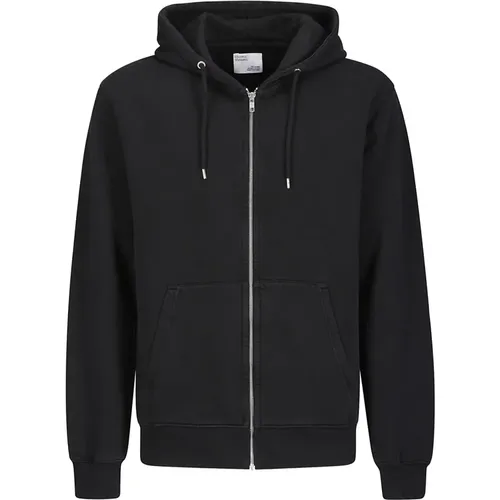 Classic Zip Hood Sweatshirt , male, Sizes: XL, M, L - Colorful Standard - Modalova