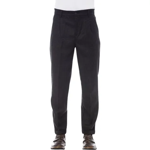 Casual Pants with Front and Back Pockets , male, Sizes: M, XL - Alpha Studio - Modalova