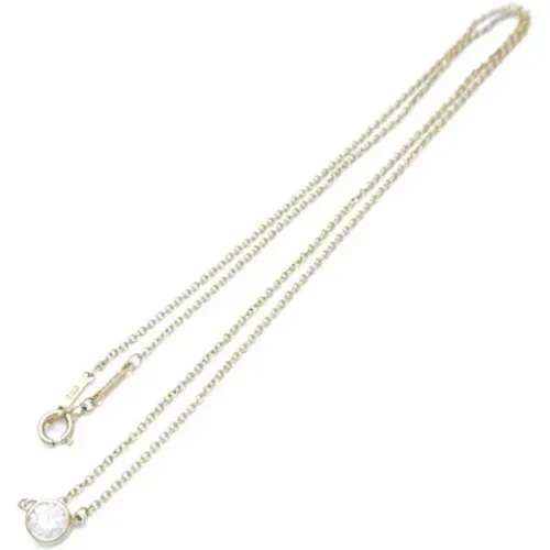 Pre-owned Jewellery, female, , Size: ONE SIZE Pre-owned Gold necklaces - Tiffany & Co. Pre-owned - Modalova