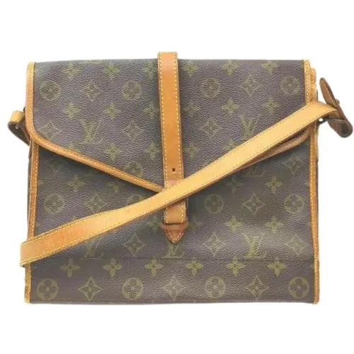 Pre-owned Cross Body Bags, female, , Size: ONE SIZE Vintage Monogram Shoulder Bag - Louis Vuitton Vintage - Modalova