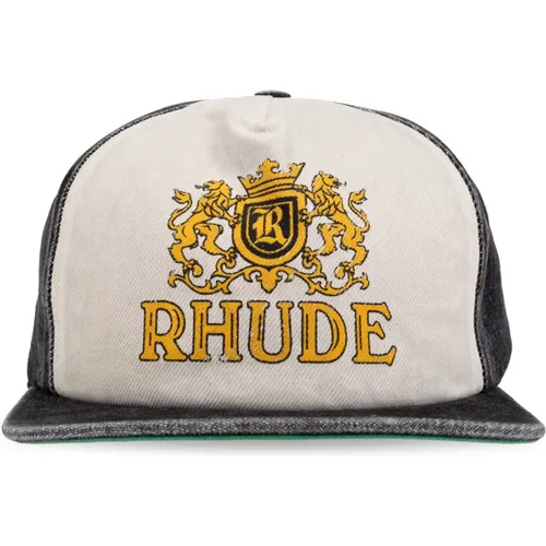 Baseball cap with logo , male, Sizes: ONE SIZE - Rhude - Modalova