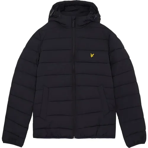 Down Jackets, male, , Size: 2XL Jackets Lightweight Puffer Jacket - Lyle & Scott - Modalova