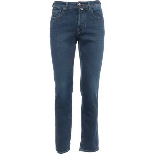 Slim Fit Stretch Denim Jeans , male, Sizes: W32 - Jacob Cohën - Modalova