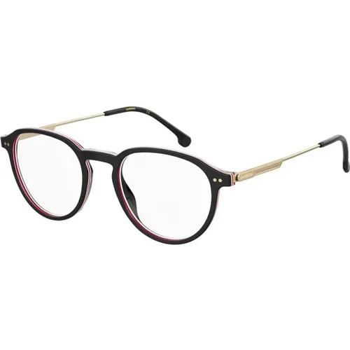Stylish Black and Red Glasses , female, Sizes: 49 MM - Carrera - Modalova