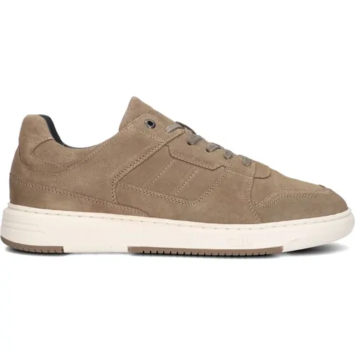 Taupe Wildleder Niedrige Sneakers Draft - Cycleur de Luxe - Modalova