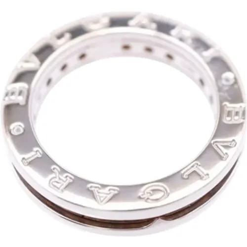 Pre-owned Jewellery, female, , Size: ONE SIZE Pre-owned White Gold rings - Bvlgari Vintage - Modalova