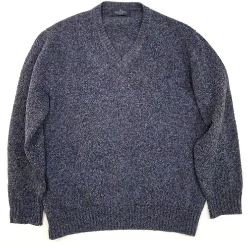 Pre-owned Knitwear & Sweatshirts, unisex, , Size: L Pre-owned Wool tops - Valentino Vintage - Modalova