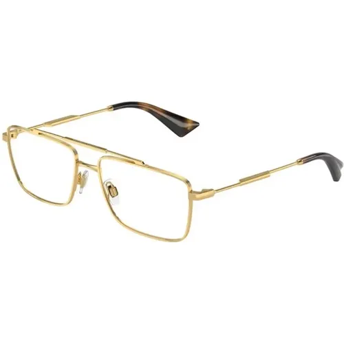Goldrahmen Brille , unisex, Größe: 56 MM - Dolce & Gabbana - Modalova