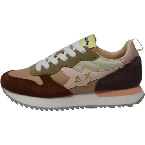 Low Top Sneakers , female, Sizes: 5 UK, 7 UK, 4 UK - Sun68 - Modalova