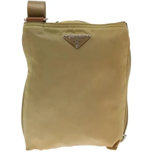 Pre-owned Cross Body Bags, female, , Size: ONE SIZE Pre-owned Fabric shoulder-bags - Prada Vintage - Modalova