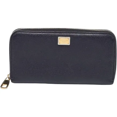 Pre-owned Wallets, female, , Size: ONE SIZE Pre-owned Leather wallets - Dolce & Gabbana Pre-owned - Modalova