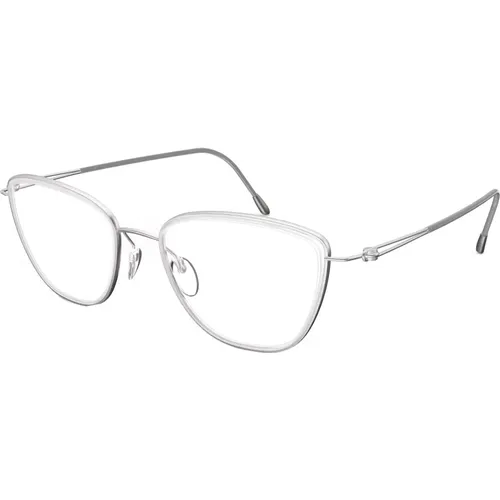 Glasses, unisex, , Size: 52 MM Transparent Eyewear Frames Lite Duet - Silhouette - Modalova