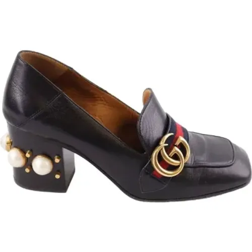 Pre-owned Pumps, female, , Size: 6 1/2 US Pre-owned Leather heels - Gucci Vintage - Modalova