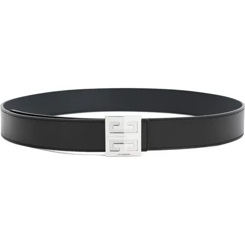 Reversible Belt with 4G Buckle , male, Sizes: 90 CM - Givenchy - Modalova