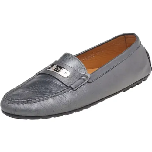 Pre-owned Flats, female, , Size: 10 US Pre-owned Leather flats - Ralph Lauren Pre-owned - Modalova