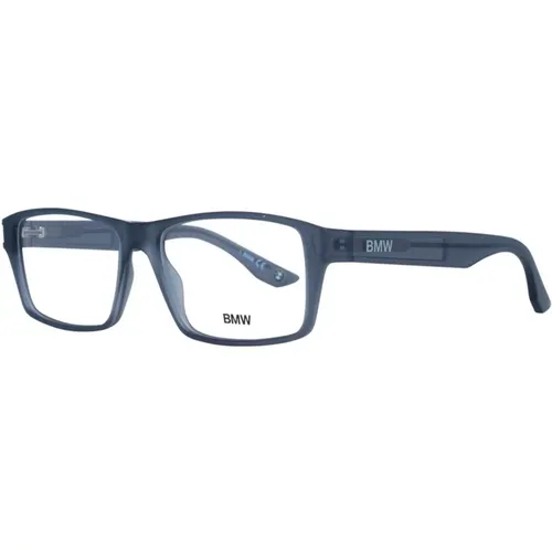 Glasses, male, , Size: ONE SIZE Square Eyeglasses for Men - Grey - BMW - Modalova