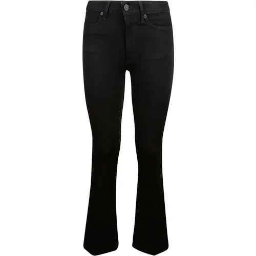 High-Waist Flare Bootcut Jeans , Damen, Größe: W28 - Dondup - Modalova