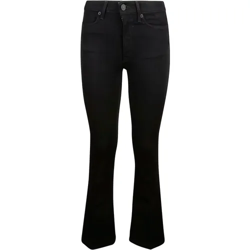 High-Waist Flare Bootcut Jeans , Damen, Größe: W30 - Dondup - Modalova