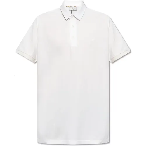 Cotton polo shirt , male, Sizes: L - ETRO - Modalova