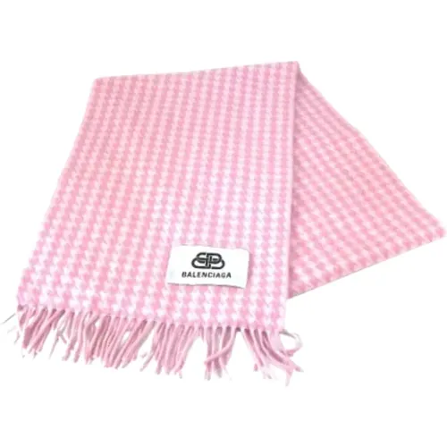 Pre-owned Scarves, female, , Size: ONE SIZE Pre-owned Fabric scarves - Balenciaga Vintage - Modalova