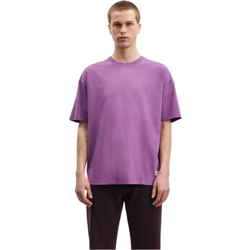 Casual Pigment T-Shirt , Herren, Größe: L - Samsøe Samsøe - Modalova