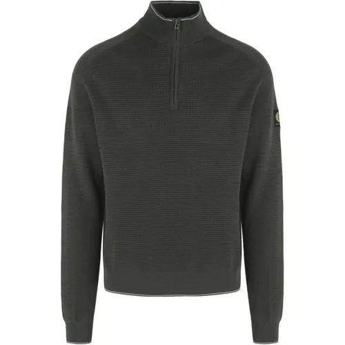 Cole Quarter Zip Sweater , male, Sizes: L, M, 2XL, XL - Belstaff - Modalova