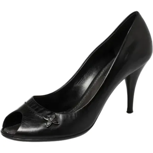 Pre-owned Pumps, female, , Size: 8 1/2 US Pre-owned Leather heels - Louis Vuitton Vintage - Modalova