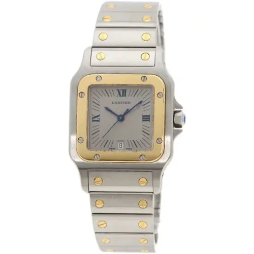 Pre-owned Watches, male, , Size: ONE SIZE Pre-owned Stainless Steel watches - Cartier Vintage - Modalova