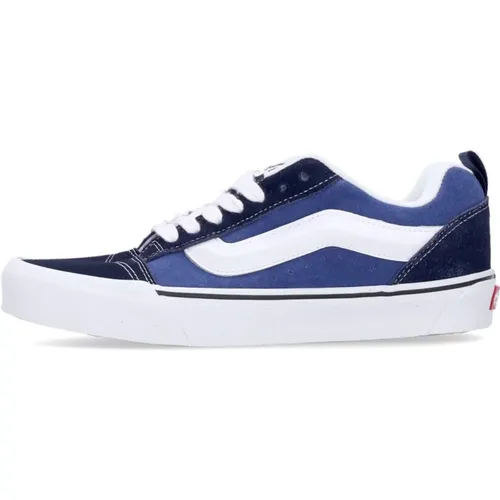 Sneakers, male, , Size: 12 US Retro Low Top Sneaker Navy/White - Vans - Modalova