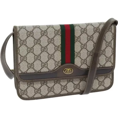 Pre-owned Cross Body Bags, female, , Size: ONE SIZE Pre-owned Leather gucci-bags - Gucci Vintage - Modalova