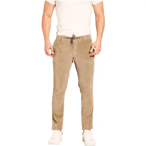 Samt 500 Streifen Extra Slim Chinos , Herren, Größe: M - Mason's - Modalova