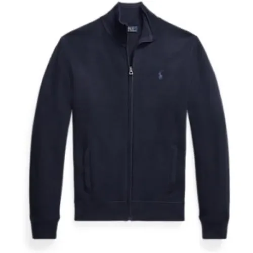 Zip-throughs, male, , Size: XL Long Sleeve Full Zip Jacket - Polo Ralph Lauren - Modalova