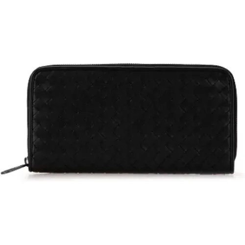 Pre-owned Leather wallets , female, Sizes: ONE SIZE - Bottega Veneta Vintage - Modalova