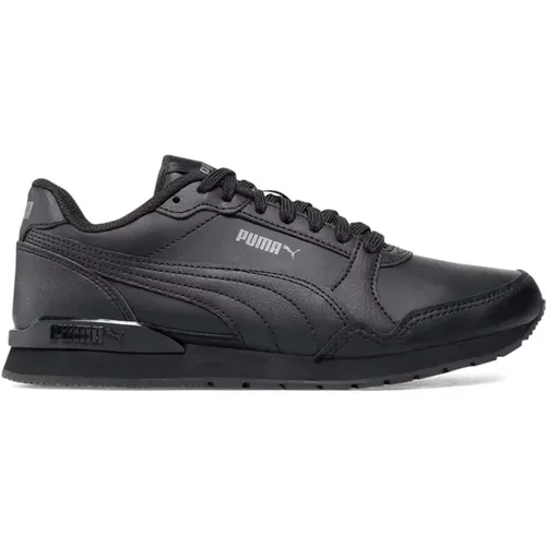 Runner V3 Schwarze Sneakers , Herren, Größe: 44 EU - Puma - Modalova