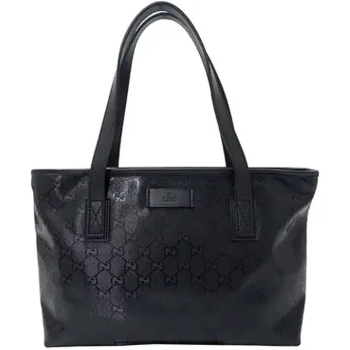 Pre-owned Tote Bags, female, , Size: ONE SIZE Pre-owned Leather gucci-bags - Gucci Vintage - Modalova