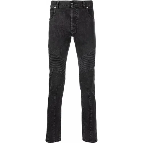 Straight Jeans, male, , Size: W29 Jeans - Balmain - Modalova