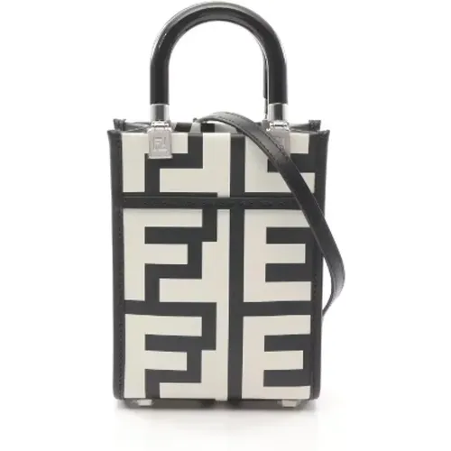 Pre-owned Handbags, female, , Size: ONE SIZE Pre-owned Leather handbags - Fendi Vintage - Modalova