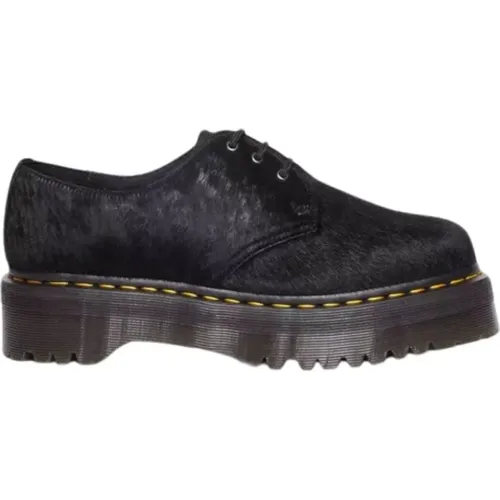 Classic Yellow Stitched Platform Shoes , female, Sizes: 6 UK, 7 UK, 4 UK - Dr. Martens - Modalova