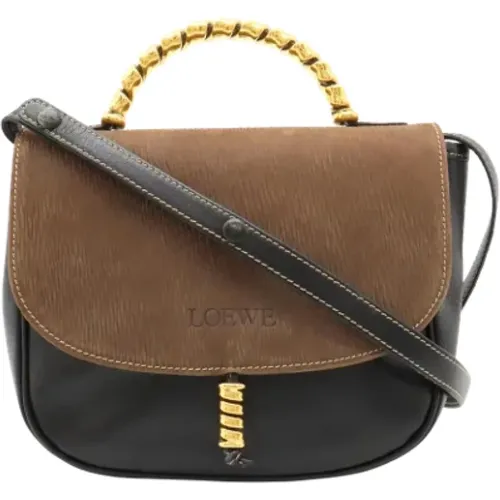 Pre-owned Leather handbags , female, Sizes: ONE SIZE - Loewe Pre-owned - Modalova