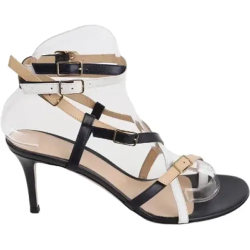 Pre-owned Sandals, female, , Size: 8 US Pre-owned Leather heels - Gianvito Rossi Pre-owned - Modalova