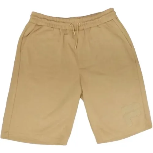 Mens Shorts Calp Fam0312 Cotton , male, Sizes: S, M - Fila - Modalova