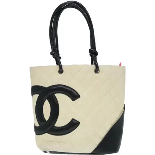 Pre-owned Tote Bags, female, , Size: ONE SIZE Pre-owned Leather totes - Chanel Vintage - Modalova